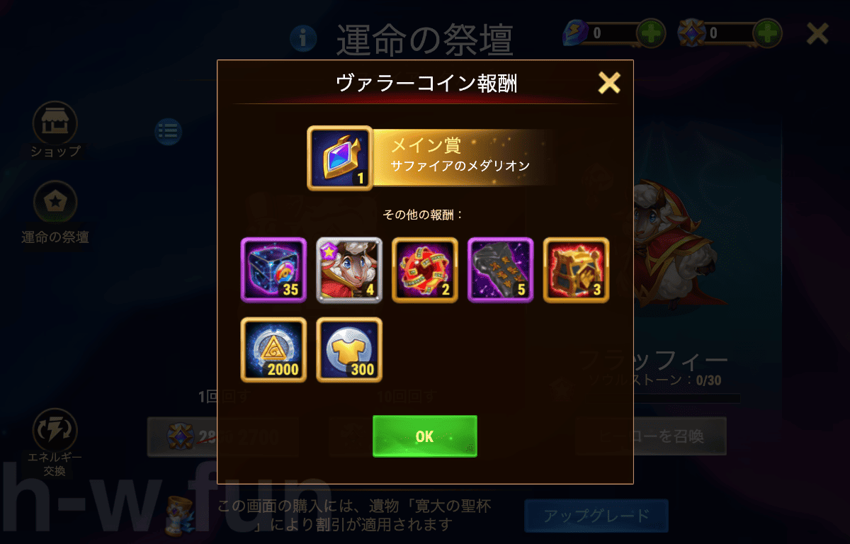 [Hero Wars攻略]計画どおりにはいかない(フラッフィーイベント)