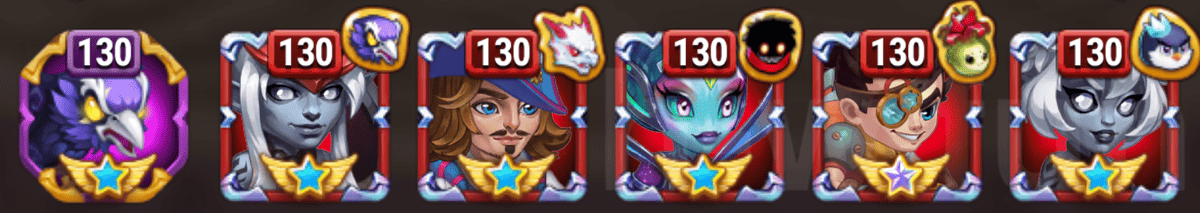 [Hero Wars攻略]征服エリアでの活躍チーム（2026年初頭）