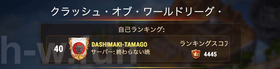 [Hero Wars攻略]ウィークリーレポート2026.Week15