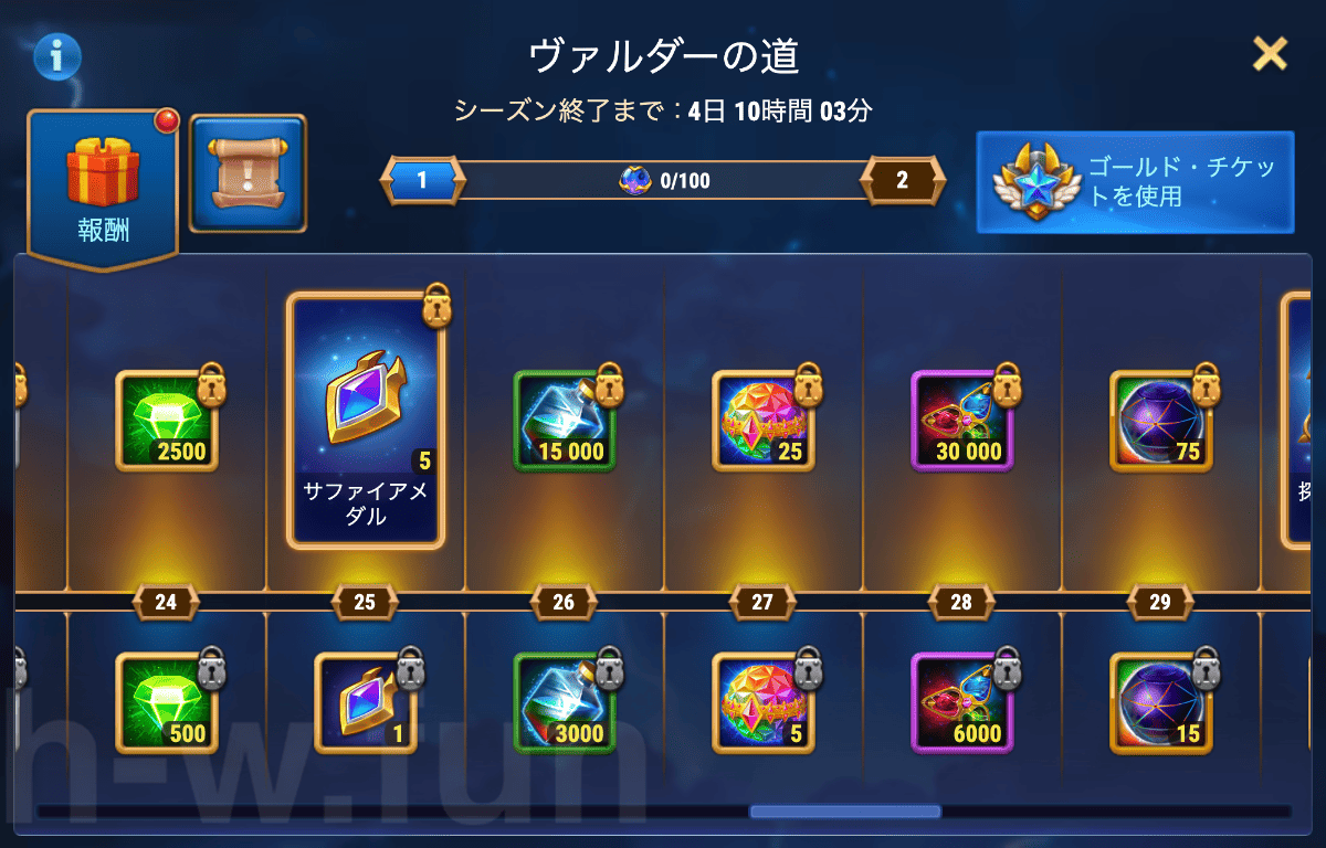 [Hero Wars攻略]審判の日（ヴァルダーイベント）