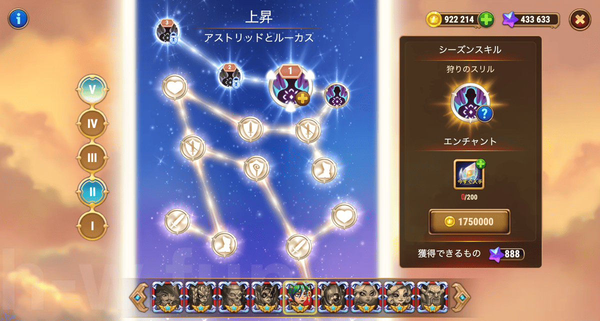 [Hero Wars攻略]アストリッドの上昇シーズン