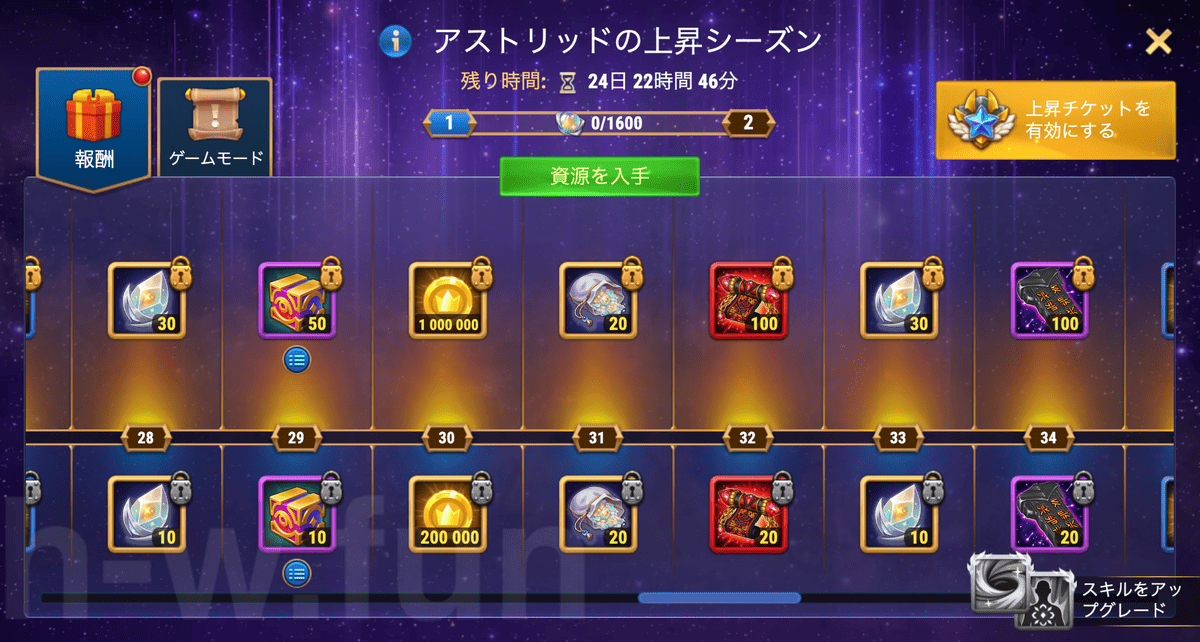 [Hero Wars攻略]アストリッドの上昇シーズン