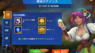 [Hero Wars攻略]最後のチャンス(蜂蜜酒祭り)