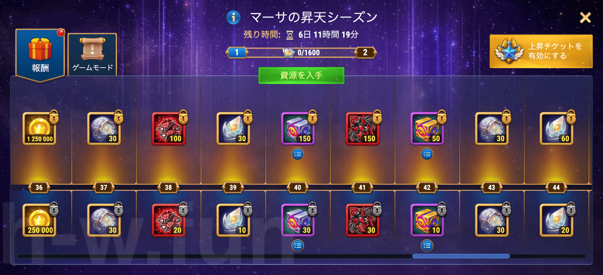 [Hero Wars攻略]マーサの昇天シーズン