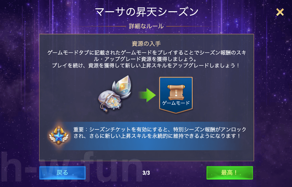 [Hero Wars攻略]マーサの昇天シーズン