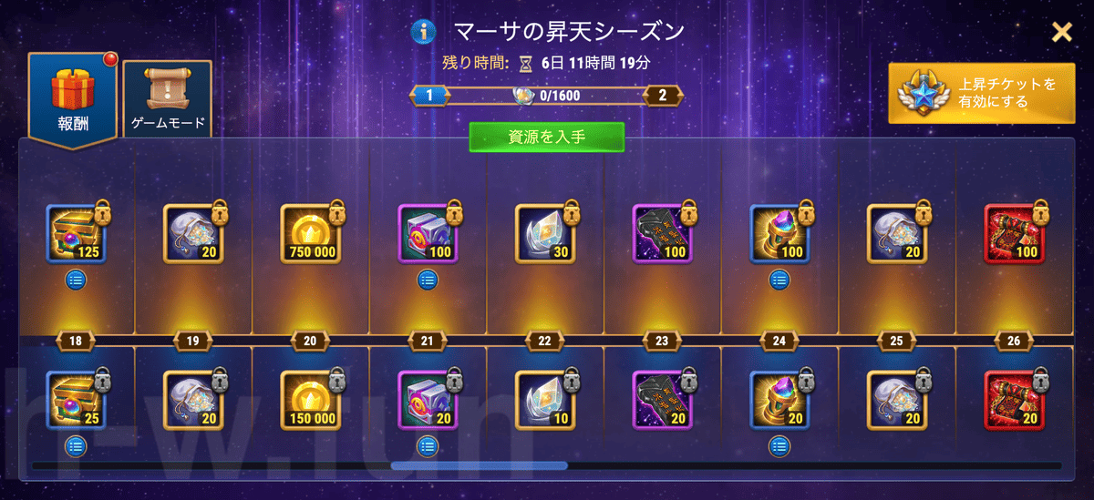 [Hero Wars攻略]マーサの昇天シーズン