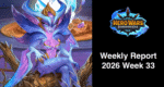 [Hero Wars攻略]ウィークリーレポート2026.Week33